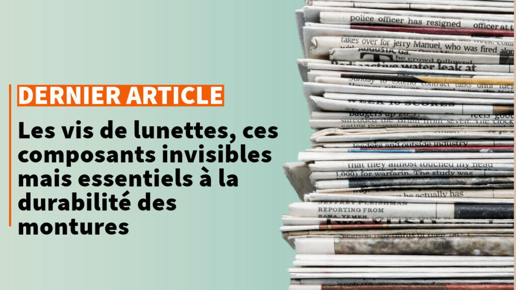 Article tengeances vis de lunettes