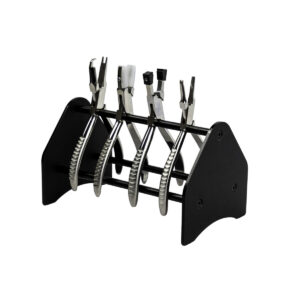 Râtelier à pinces noir 20 cm