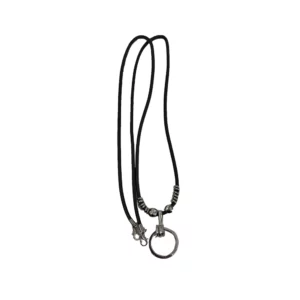 collier-porte-lunettes-cuir-noir-argenté