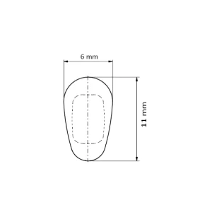 dessin plaquette silicone 11 mm