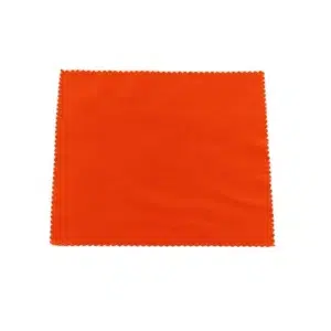 lingette lunettes microfibre orange -150 x 150 mm - mi221