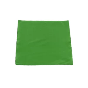 lingette lunettes microfibre vert -150 x 150 mm - mi229