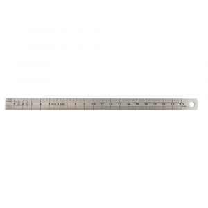 reglet metallique longueur 200 mm re105