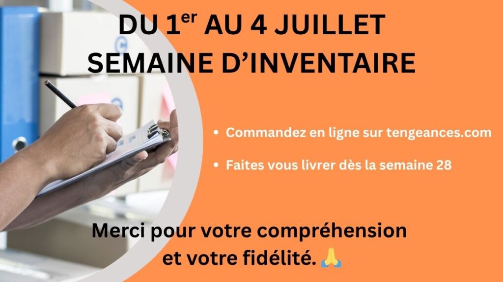 semaine inventaire S27 - 2025